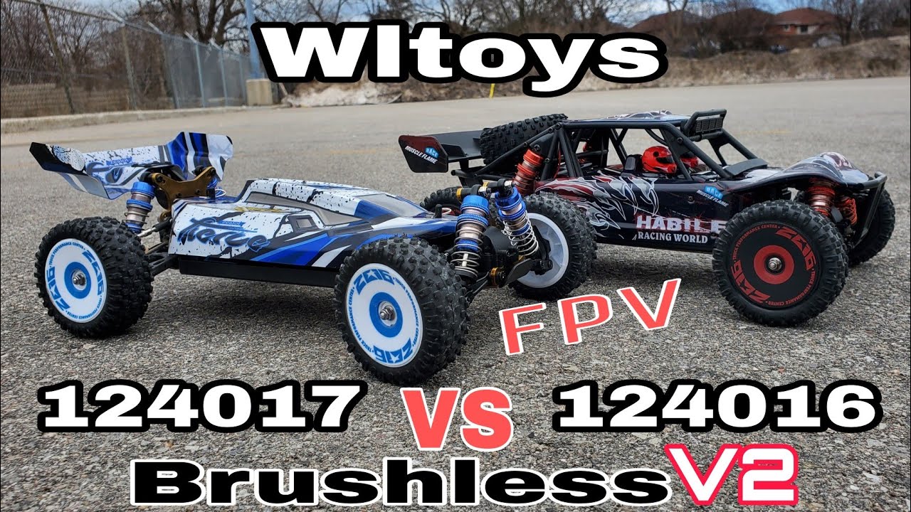Wltoys 124017 против Wltoys 124016 (бесколлекторные багги V2)