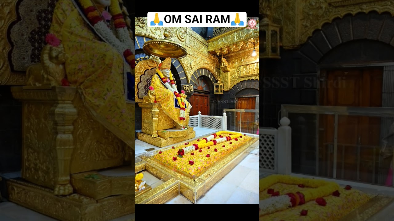🙏SAI BABA DARSHAN TODAY🙏#omsairam #saibhakti #saishraddhasaburi #saishirdi #saiblessings