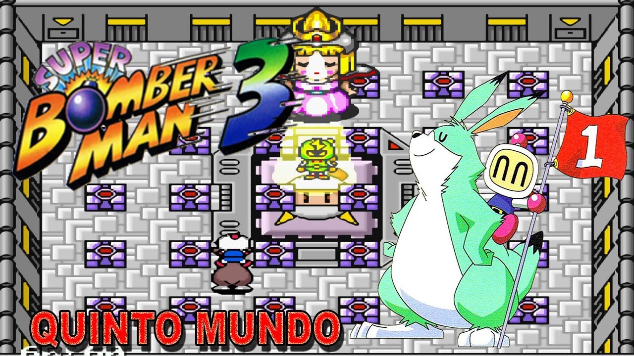 Bomberman 3 - O Incrível Mundo De Gelo | Penúltimo Mundo