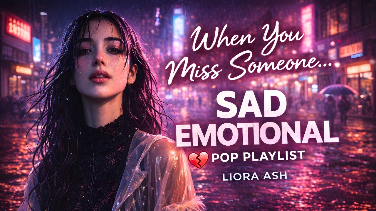 👉 When You Miss Someone… 💔 Sad Emotional Pop Playlist | Liora Ash