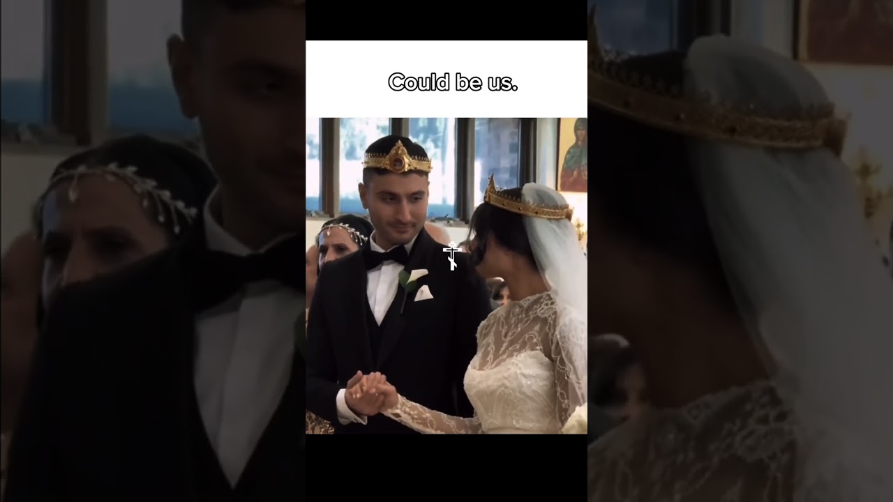 Orthodox marriages are royal☦️☦️ #marriage #song