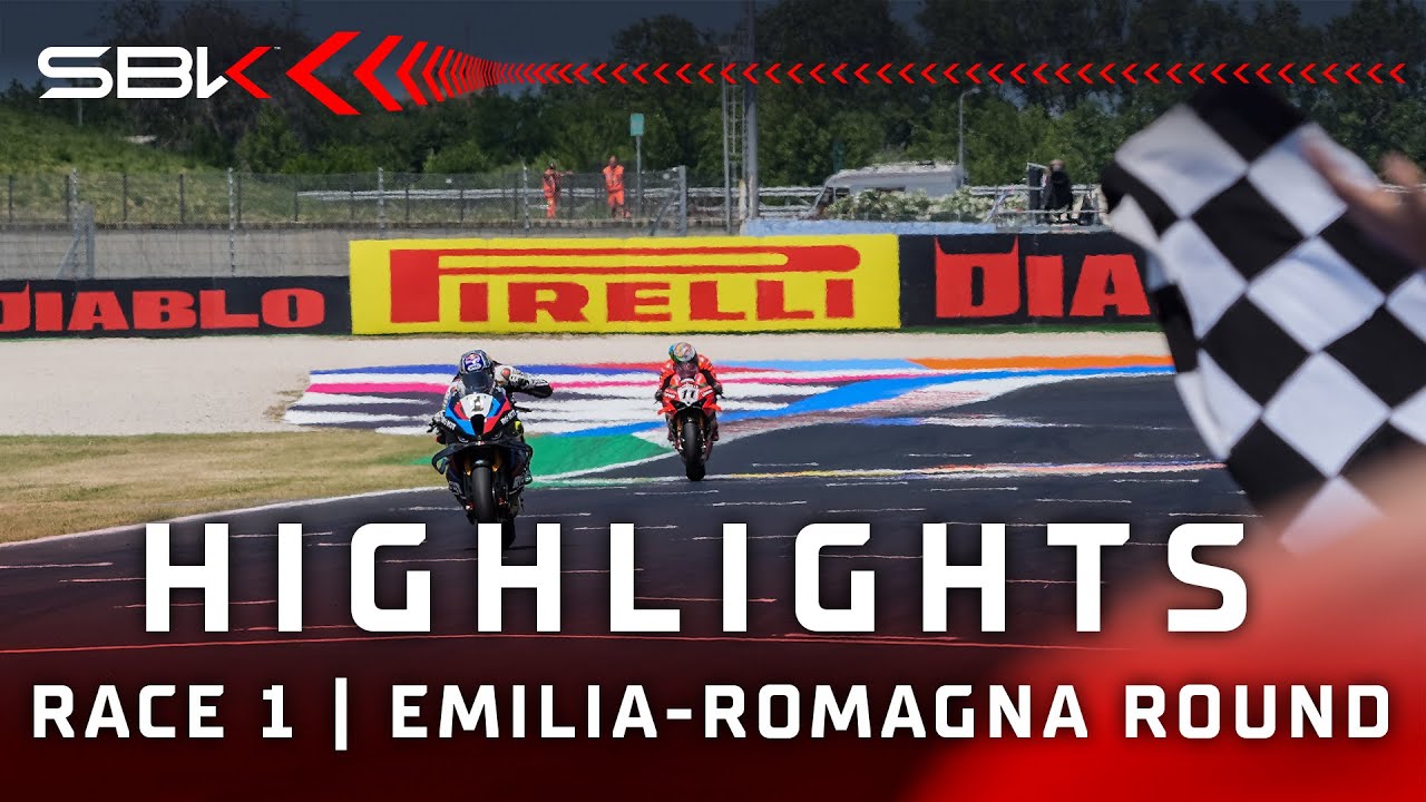 ПОЛНЫЙ ОБЗОР: Гонка 1 в Мизано 🏖️ | 2025 #EmiliaRomagnaWorldSBK 🇮🇹