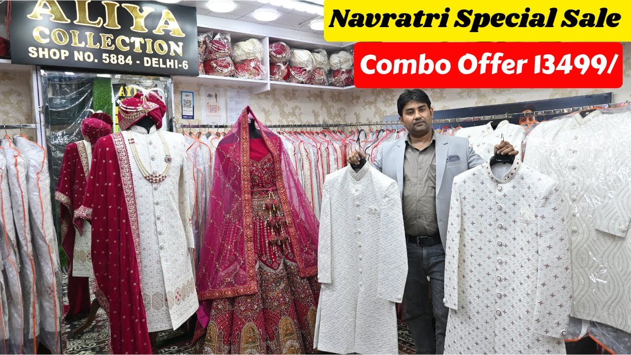 Designer Sherwani, Indo-Western & Bridal Lehenga | Aliya Wedding Collection 2025 | Chandni Chowk