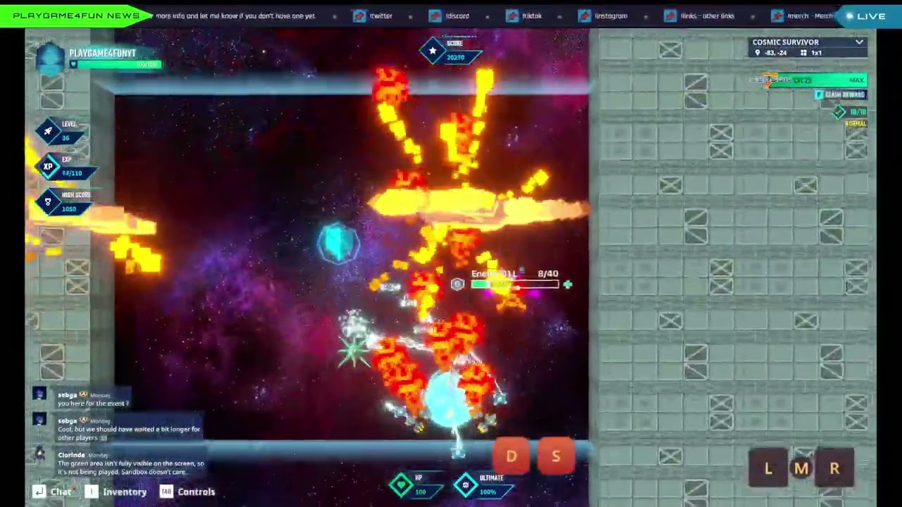On the mission in the Cosmic Survivor @thesandboxgame - Season 7 | #playgame4fun on #Twitch