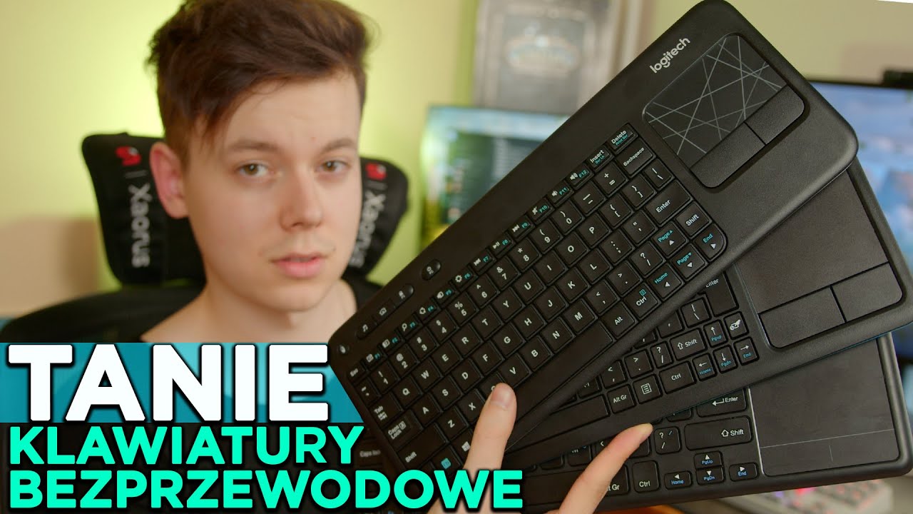 KLAWIATURY BEZPRZEWODOWE do 100 ZŁ 😲Warto?! (KONKURS)