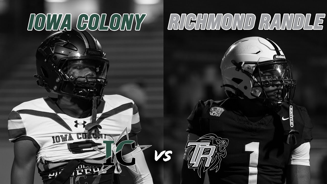 #2 Richmond Randle vs Iowa Colony 5A D2 REGIONAL FINALS TEXAS HIGH SCHOOL FOOTBALL PLAYOFFS #txhsfb