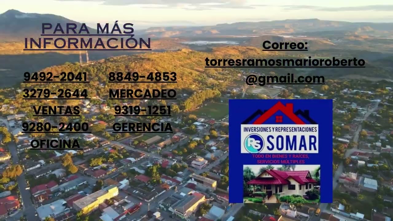 Se Vende Casa en Comalí, San marcos de colón, Choluteca Honduras.