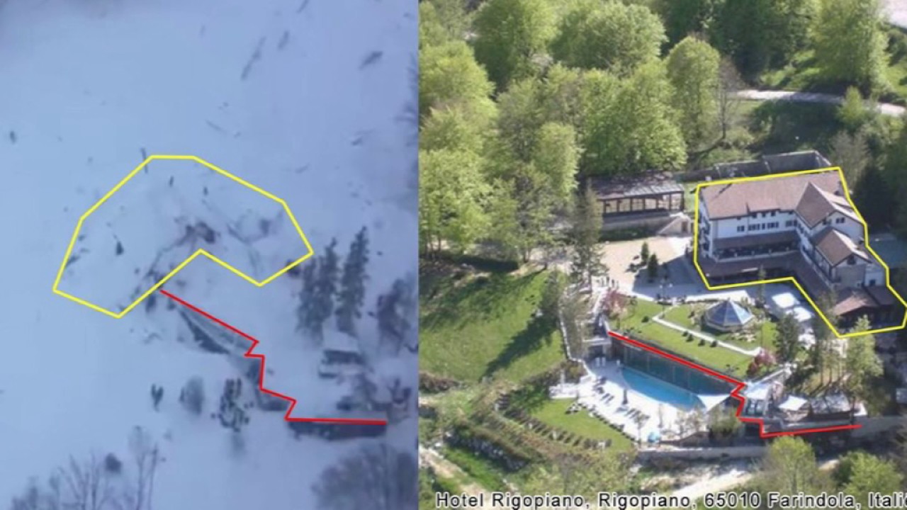 Slavina Hotel Rigopiano, la ricostruzione dei fatti