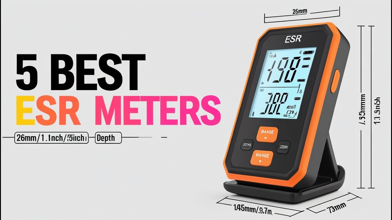 Best ESR Meter in 2025 | Top 5 ESR Meters for Accurate Capacitor Testing
