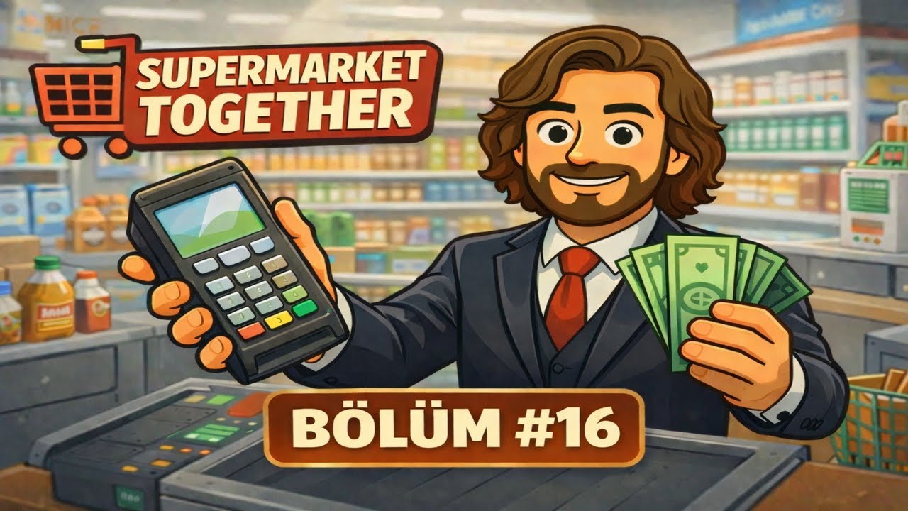 🛒 Supermarket Together | Market UÇUŞA Geçti Ama Depoda Büyük HATA! 😅 | Bölüm #17