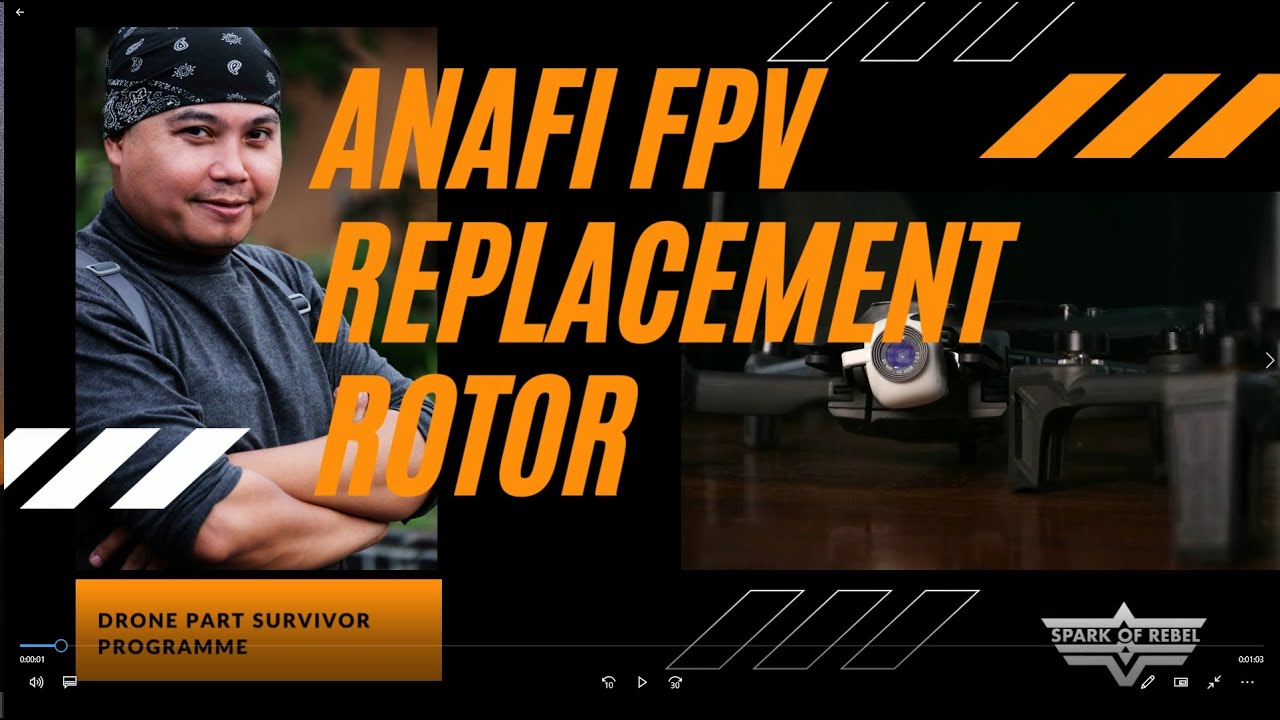 PARROT ANAFI FPV REPLACEMENT MOTOR
