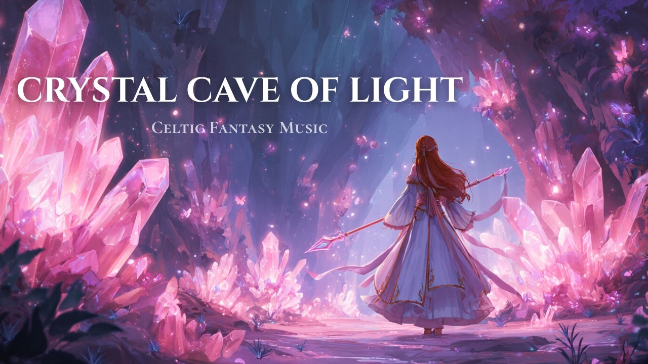 Crystal Cave of Light | Кельтская фэнтези музыка | Исцеление и расслабление BGM
