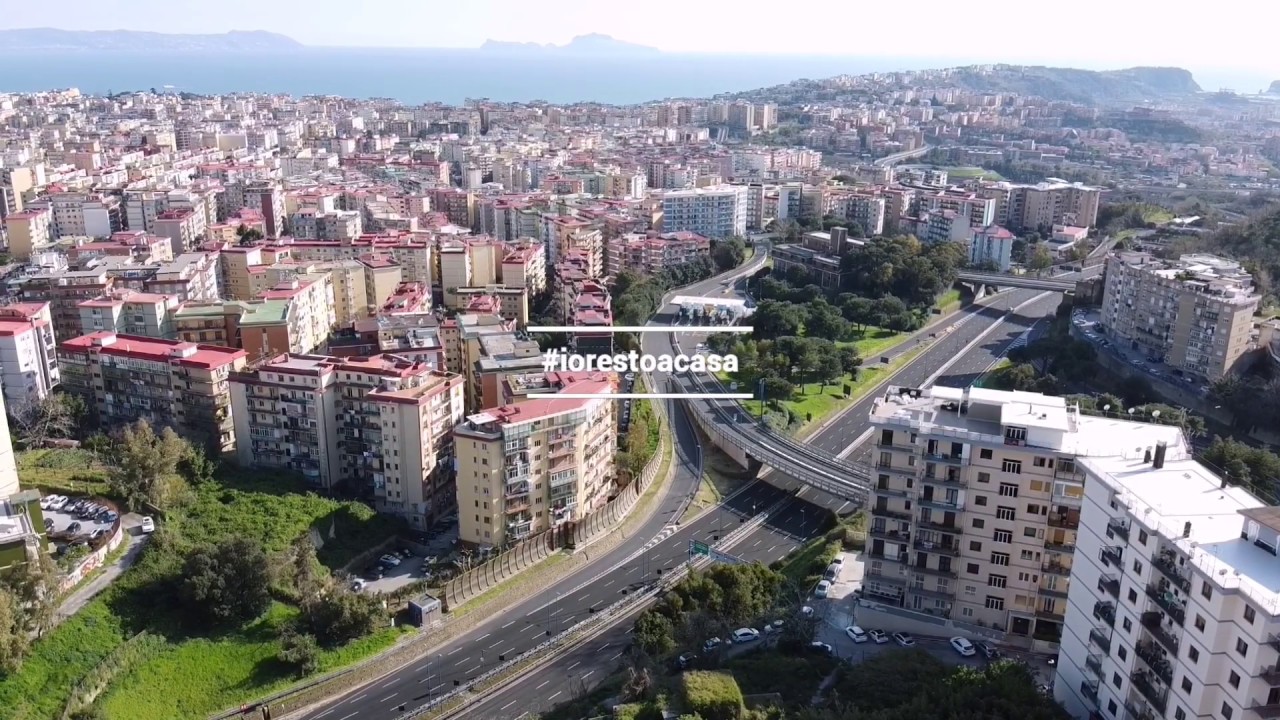 Drone Napoli Rione Alto e Zona Ospedaliera #iorestoacasa - 28.03.2020
