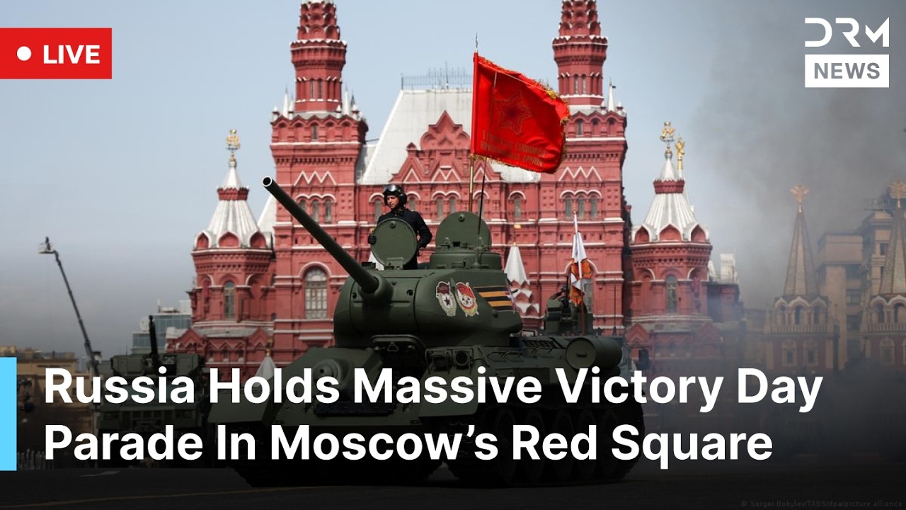LIVE: Russia Victory Day Parade, Putin Addresses Massive WWII Victory Ceremony| AC1B