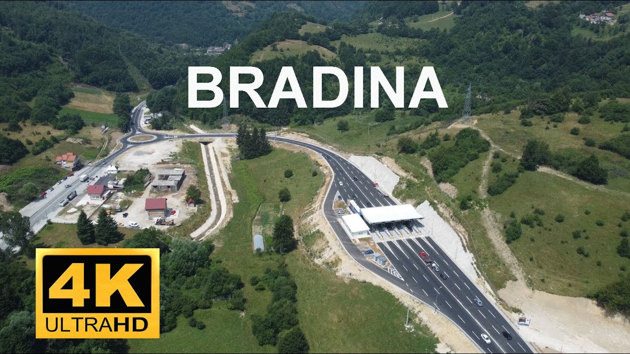 Koridor 5C. Bradina, tunel Ivan i lokacija budućeg vijadukta iz Bradine prema Konjicu.