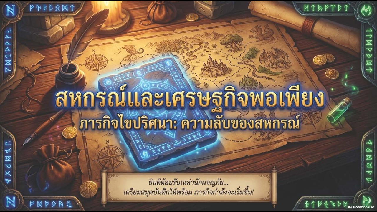 สังคม ป.5 | สหกรณ์และเศรษฐกิจพอเพียง EP.1/3