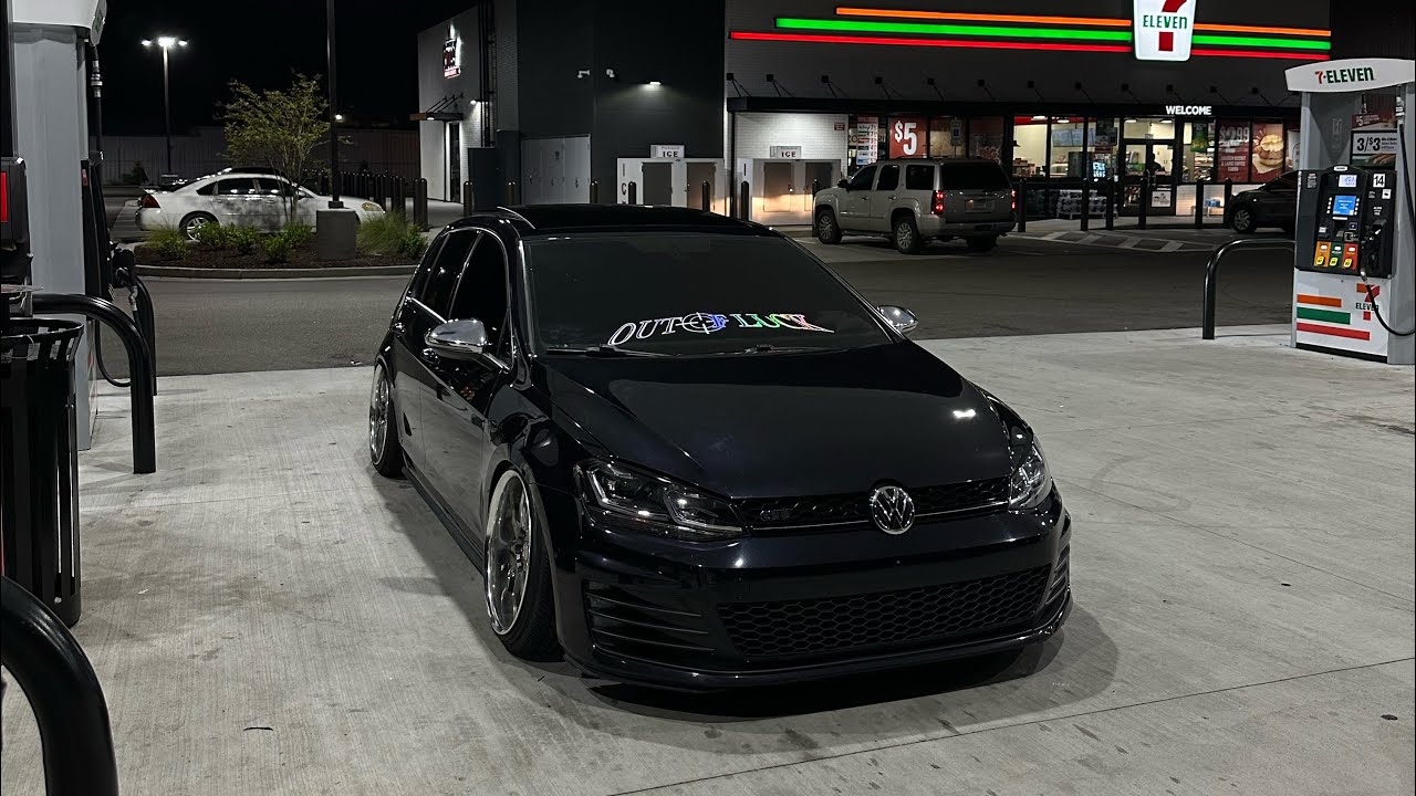Mk7 GTI (first slammed gti on youtube)