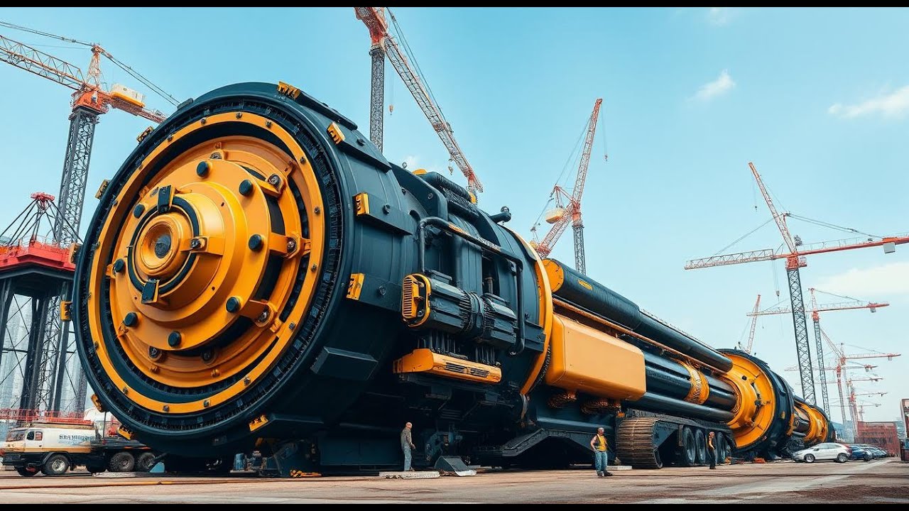 Mega Cranes That Can Lift The Largest and Most Powerful Cranes in The World!