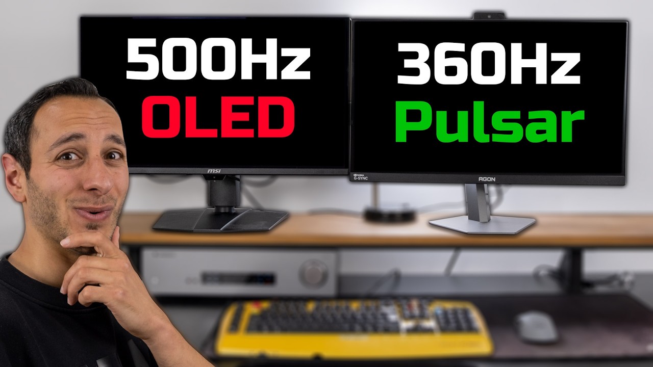 Nvidia G-Sync Pulsar против OLED 500 Гц!