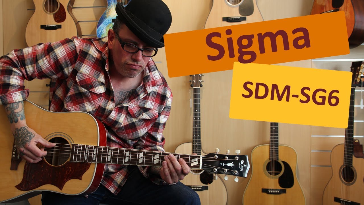 Sigma SDM SG6 Acoustic Guitar | Played by The Bluestramp | Musik Bertram