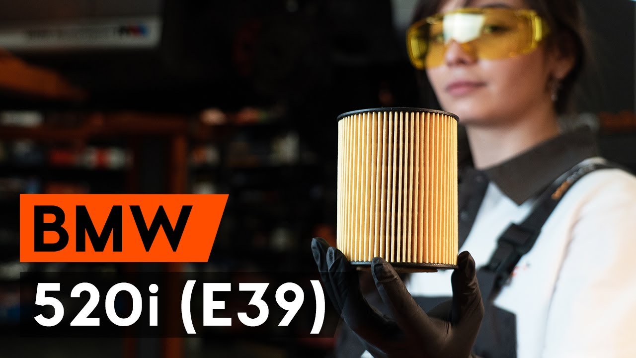 Ölwechsel BMW 520i (E39) (wie Öl und Ölfilter wechseln) [AUTODOC TUTORIAL]