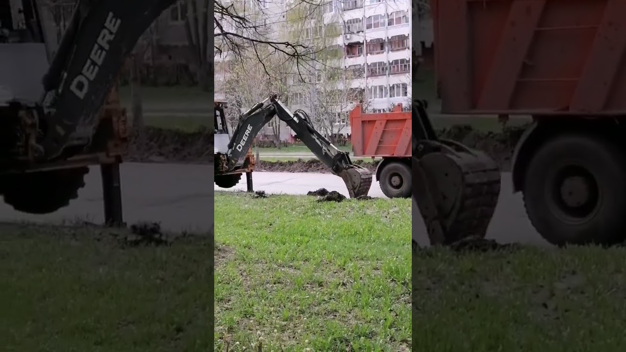 Круто выровнялся 🤯 #tractor #tractorvlog #tractorchannel #newtractorvlog #shorts  #ремонтдороги