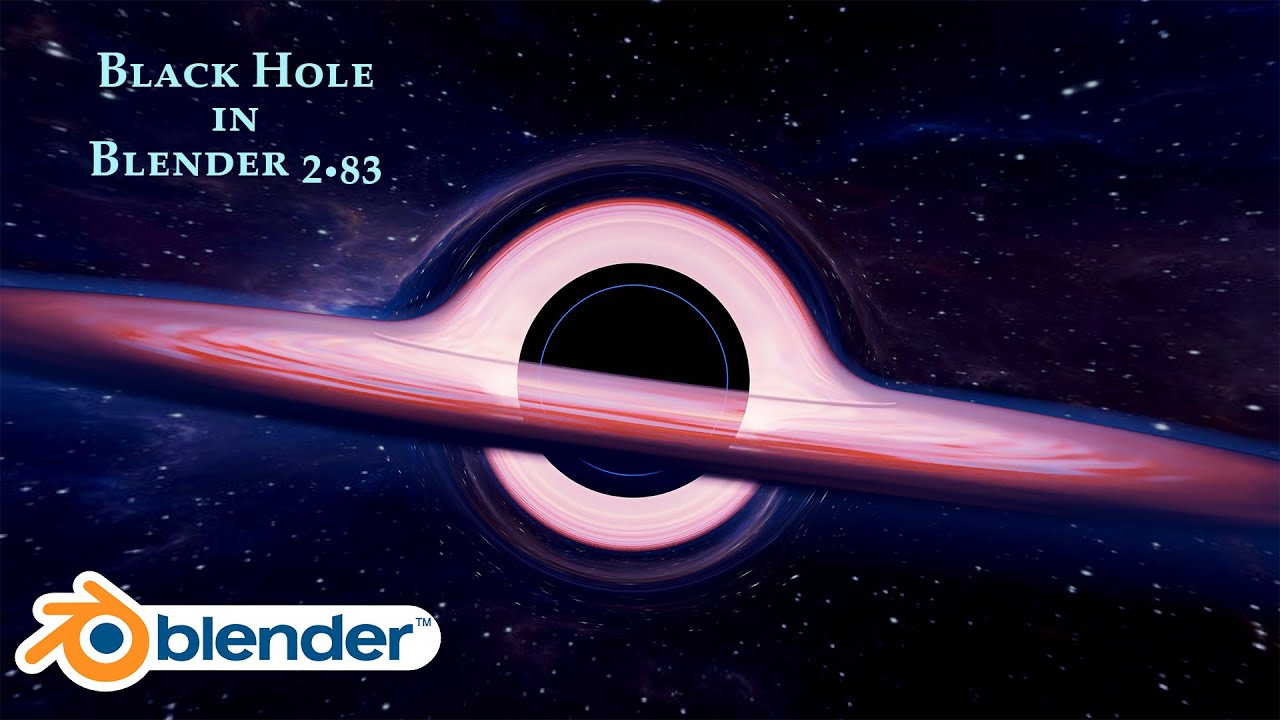 Making a stylized Black Hole in Blender 2.83