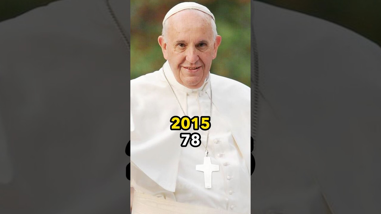 Pope Francis Evolution #popefrancis #catholicchurch #vatican #italy #nostalgic #catholic #90smusic