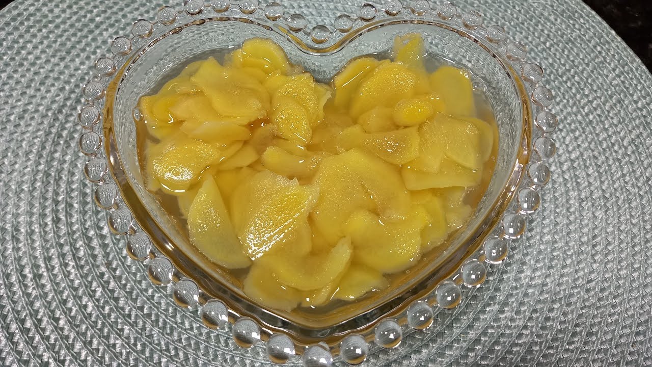 GENGIBRE AGRIDOCE / CONSERVA DE GENGIBRE