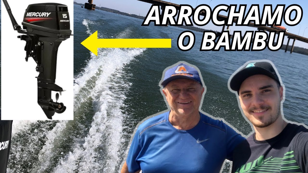 MERCURY 15HP NAVEGANDO EM UM DOS RIOS MAIS LINDOS E PERIGOSOS DO BRASIL: RIO PARANÁ