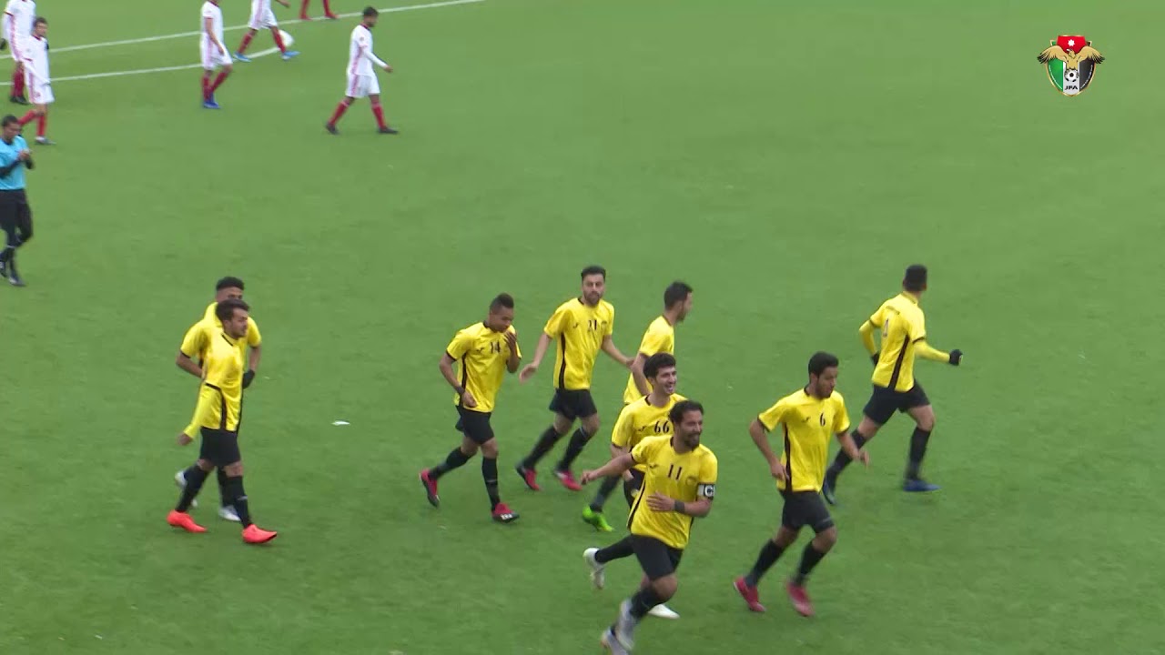 مباراة الحسين والجزيرة  دوري البنك العربي ت20