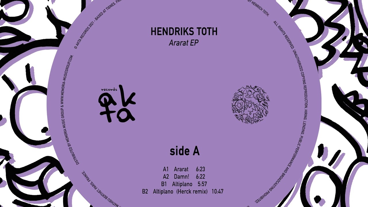 Hendriks Toth - Altiplano - Herck remix [AKTA records]