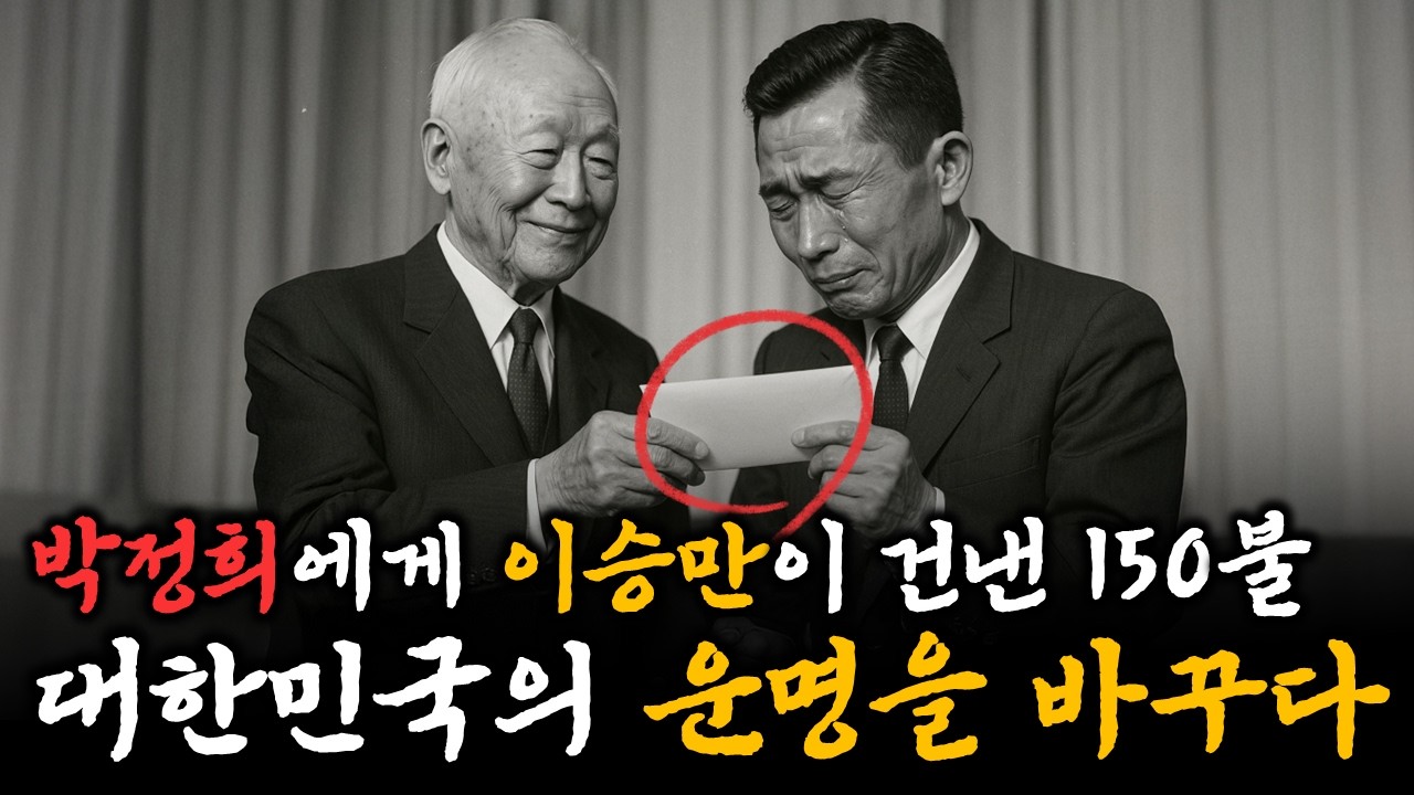 이승만대통령이 박정희에게 전한 대한민국의 마지막 불꽃 | 작은 봉투에 담긴 조국의 운명
