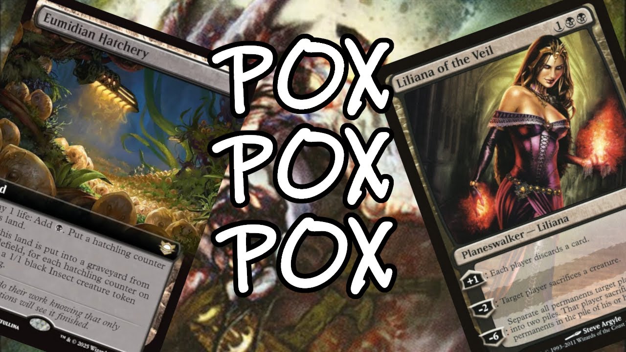 There's No Such Thing as Too Much POX! | Legacy Mono Black Pox MTG