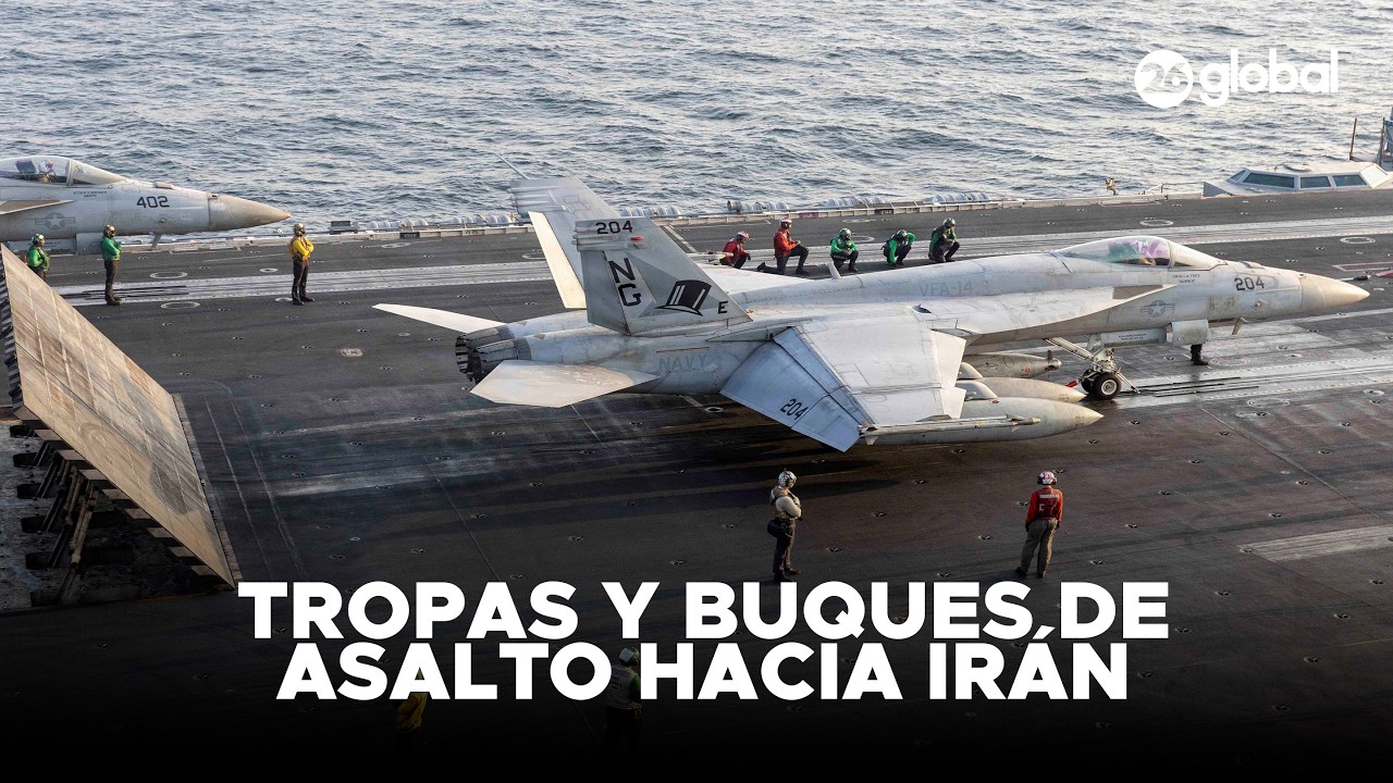 🚨 IRÁN BAJO LA MIRA | Pentágono despliega tropas y buques de asalto anfibio #26Global