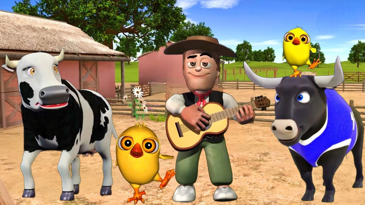 El Pollito Pio y el Tractor | Canciones de la Granja de Zenón -el Pollito y el Tractor de la Granja
