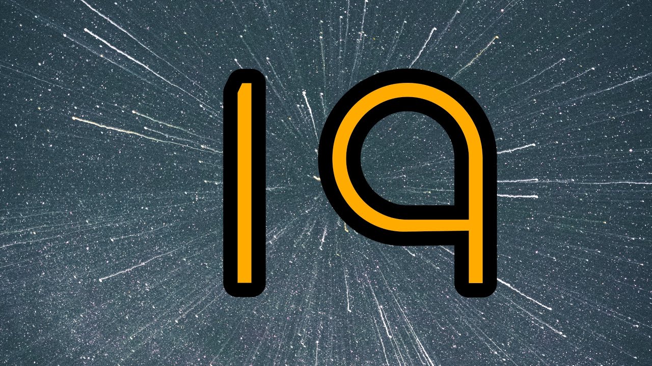19 Second Timer ⏰ | Bright big yellow numbers and relaxing background music