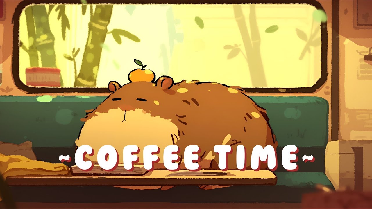 Capybara Beat Station - Chill Study Music Mix ~ Warm Feelings ~ 📚 🎵