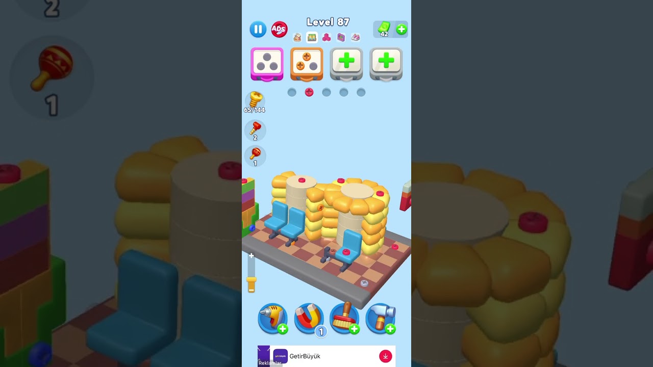 Happy Screw games level 87