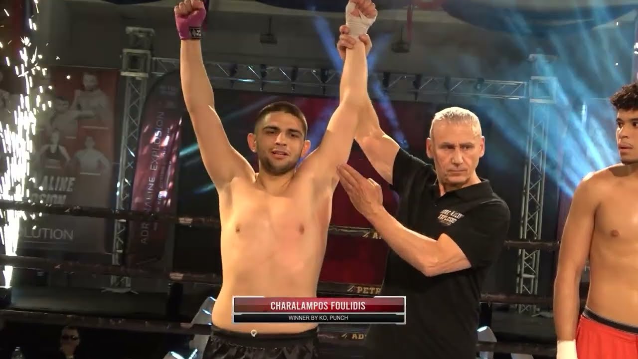 Foulidis vs Menouar FULL FIGHT: Adrenaline Explosion - Revolution