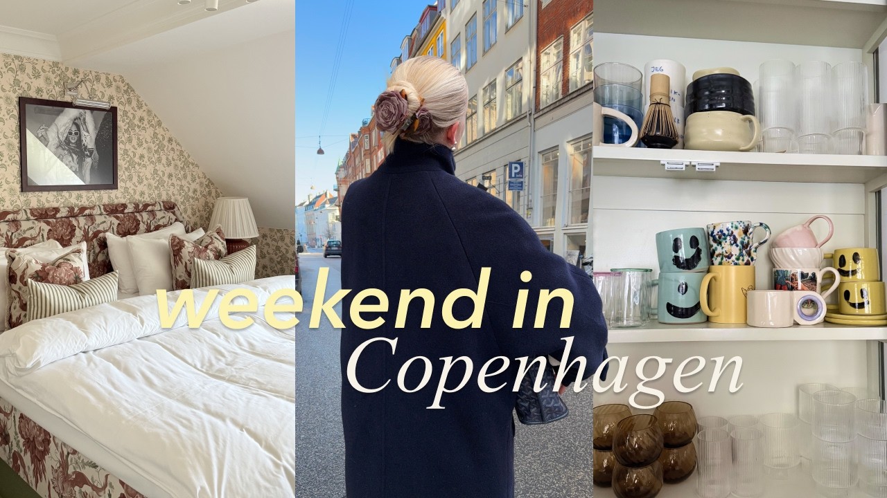 A perfect weekend in Copenhagen | cozy bedroom update, Asian food & Laufey live