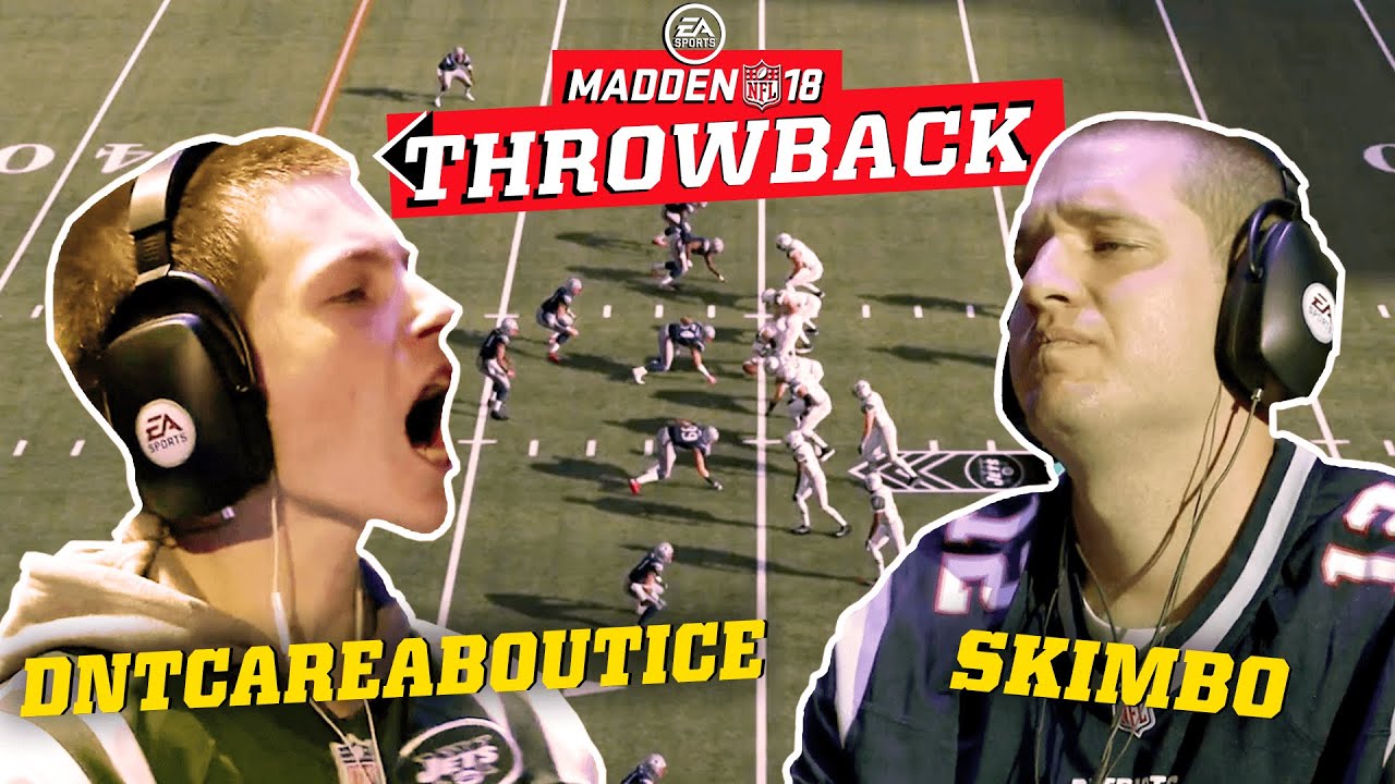 Madden Throwbacks: DntcareaboutIce vs Skimbo | Madden NFL 18 Club Championship