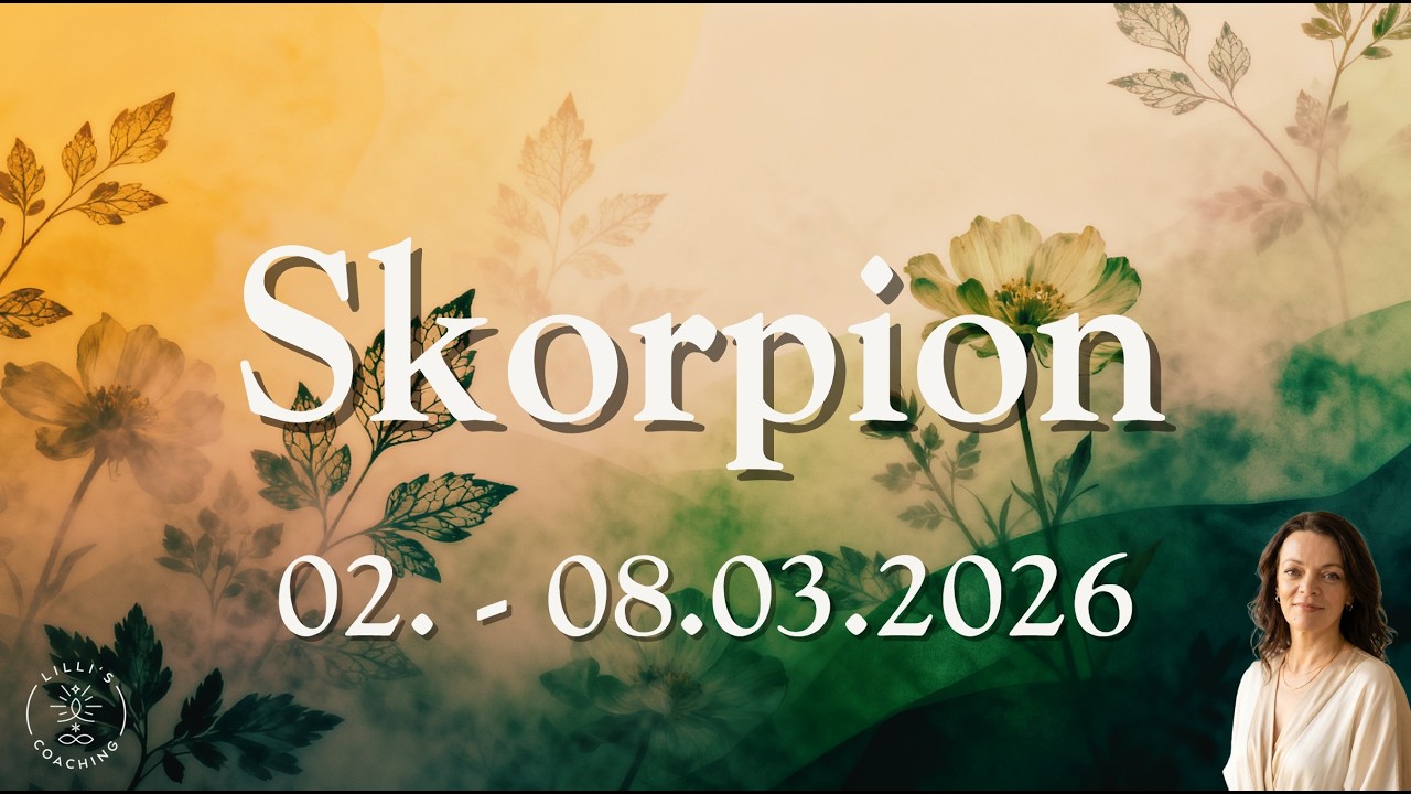 Skorpion | Wochenorakel | 02. - 08.03.2026 | Du tust stärker, als du dich fühlst.