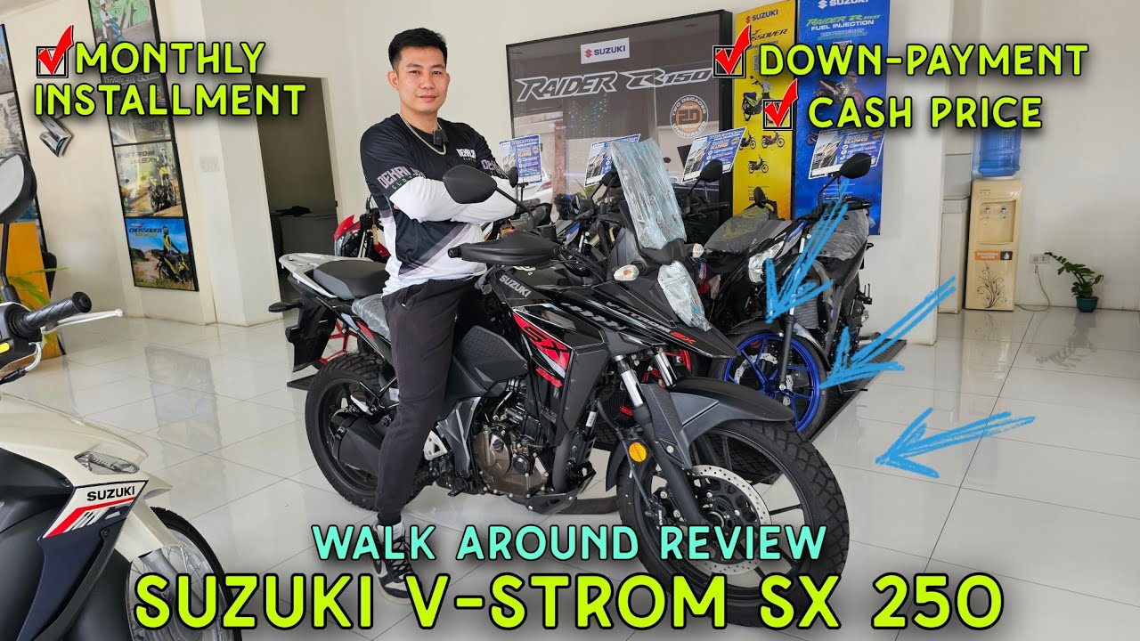 SUZUKI V STROM SX 250 REVIEW