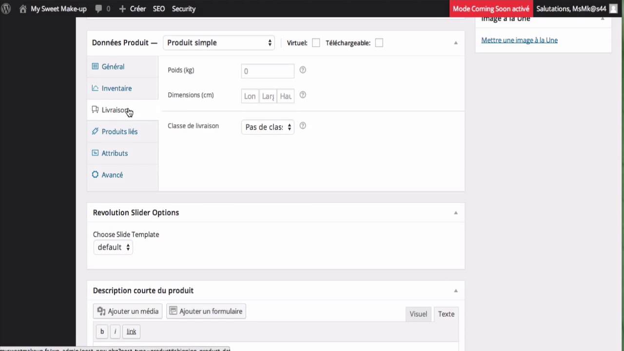 Comment ajouter un produit dans Woocommerce