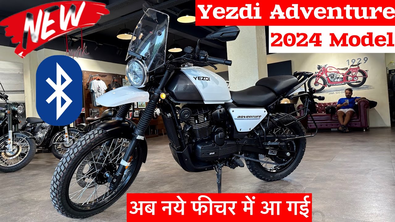 Yezdi Adventure 2024 New Model Review😱jawa Yezdi adventure 2024 | yezdi adventure bike | yezdi bike