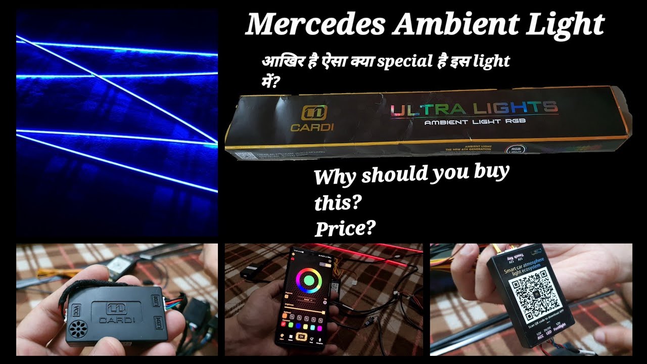 CARDI ULTRA K3 OEM AMBIENT LIGHT UNBOXING & TESTING | BEST IN MARKET !!!
