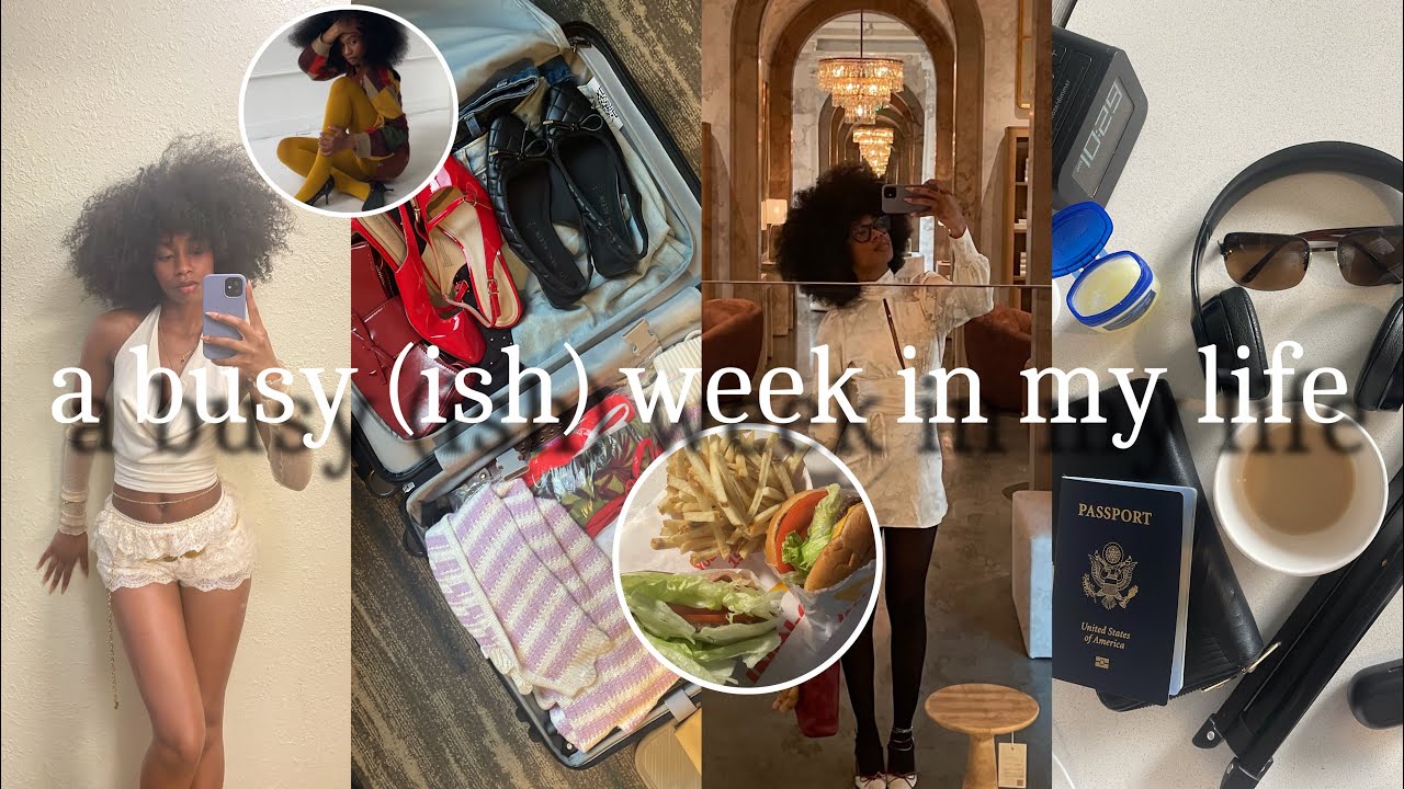 a busy (ish) all over the place week in my life | concerts, food, photoshoots + solo trips