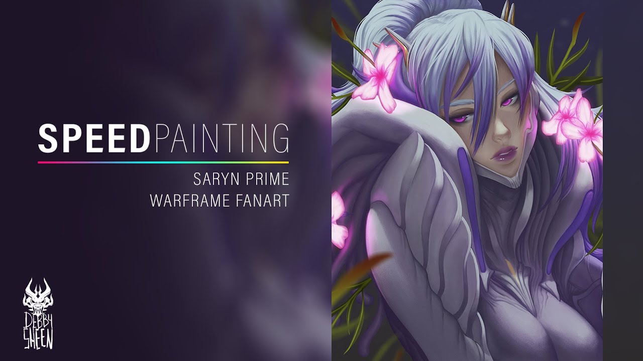 SPEEDPAINT / Saryn Prime / Warframe Fanart