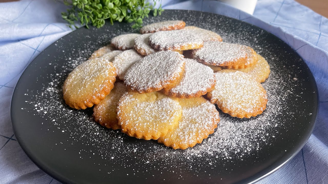 Biscuiți fără unt doar 15 minute! Cei mai rapizi biscuiti de casa